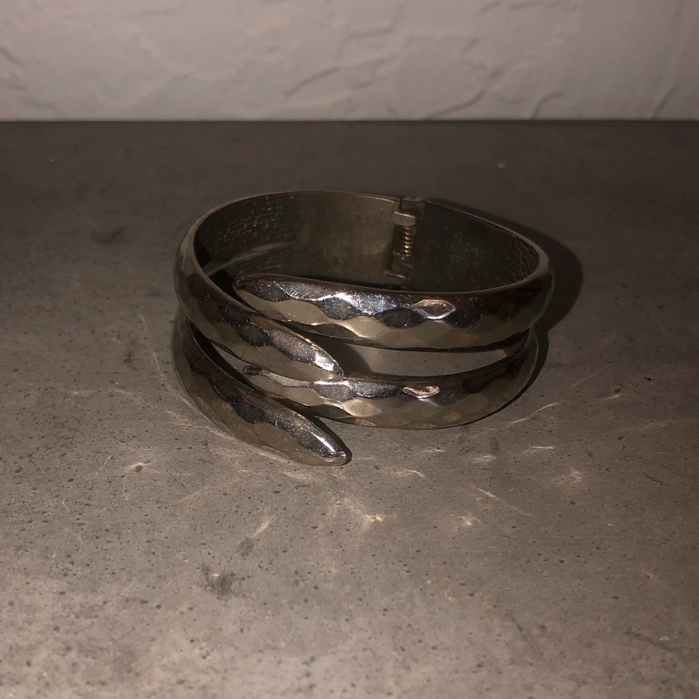 silver bracelet